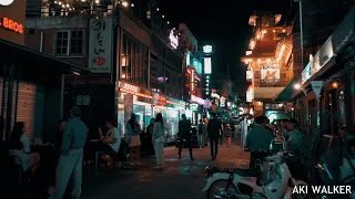 [4K] 🔥 이태원 클럽거리 걷기 - 밤문화 - 워킹투어 SEOUL KOREA 2022