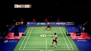 Higlight Jonatan Christie VS Kidambi Srikanth || Swiss Open 2022