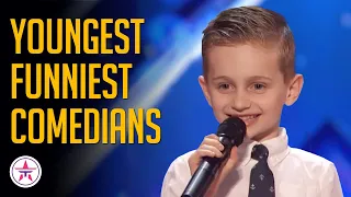 4 Youngest Funniest Kid Comedians on Got Talent Will Make You LOL! 😂