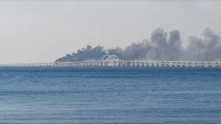 👉 ЧЕРНОМОРСКИЙ ФЛОТ ПОЙДЕТ НА ДНО ❗️ И МОРСКОЙ ПАРКАН из затопленных барж не спасет Крымский мост