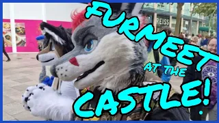 Cardiff Castle Furmeet Walk! Public Fursuiting with the Cardiff Furries (ft. @LordSukker )