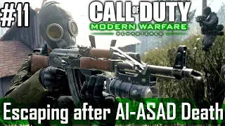 COD MW Remastered | Escaping after Al Asad Death | Mission 13 | HEAT | DASHEYYY