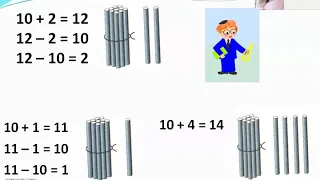 Случаи сложения и вычитания. 1 класс