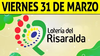 Resultados Lotería de RISARALDA del Viernes 31 de Marzo de 2023 | PREMIO MAYOR 😱🚨💰