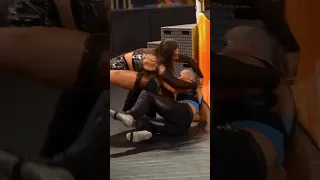 Tatum Paxley attacked on her own partner Ivy Nile 😳 #wwenxt #wwe #wrestling