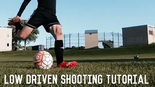 Long Range Shooting Tutorial | The Low Driven Shot | Score More Goals