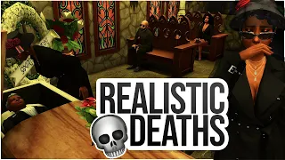 FUNERALS & GRAVEYARD LOTS?! ⚰️👻 TOP REALISTIC DEATH MODS