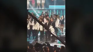 BTS & EXO Interaction Moments @ MBC Gayo Daejejeon 2018 181231
