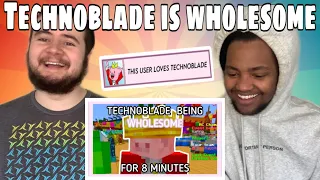 Technoblade, But He’s Being Wholesome For 8 Minutes REACTION