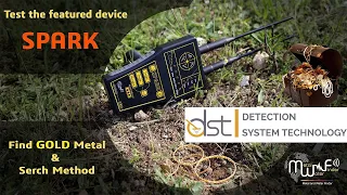 MWF Spark Long Range Metal Detector / Gold test