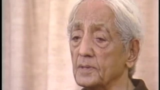 On jealousy, mistrust and isolation | J. Krishnamurti