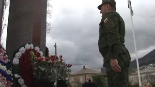 16 марта  в Гагре почтили память воинов, погибших в ходе мартовского наступления 1993 года