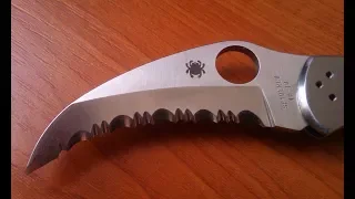 ОБЗОР НОЖА ГАННИБАЛА ЛЕКТЕРА - РЕПЛИКА Spyderco Harpy