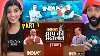 PM Modi Interview with Rajat Sharma | Salaam India | India TV Aap Ki Adalat | PM Modi Live Reaction