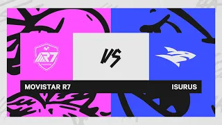 Movistar R7 vs Isurus | #LLA Apertura 2023 | Semana 6 Día 2 Partida 2