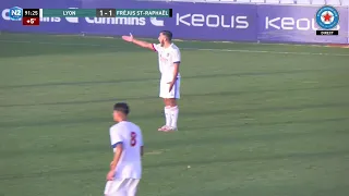 Rayan Cherki vs Fréjus-Saint-Raphaël National 2 (22/08/2020)