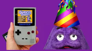 McDonalds Just Made A Gameboy Game 2023 To Celebrate Grimaces Birthday