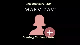MyCustomers+ - Customer Orders