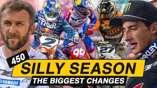 New Homes, Bikes, and Contracts for Webb, Sexton, Tomac, Lawrence and More | 450 Silly Season