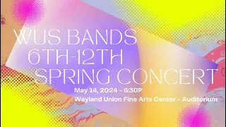 WUS Bands Spring Concert 2024