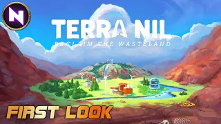 TERRA NIL 🌍 Reverse Factory Game; Saving The Planet... For Once🌲🌲🌲 | First Look/Lets Try