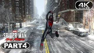 Spider-Man Miles Morales Gameplay Walkthrough Part 4 - PC 4K 60FPS No Commentary