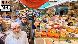 Karachi Pakistan, Walking in Bombay Bazaar and Light House Market