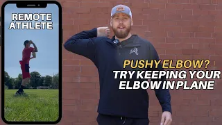 Pushy Arm Action? Try This Quick Tip