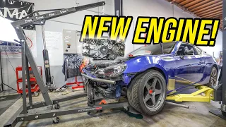 Removing BLOWN FA20 & Getting a New Engine! | BRZ Engine Swap Ep. 1