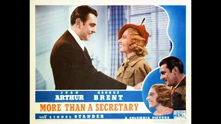 Больше, чем секретарша (1936, США) Джин Артур, комедия, раритет