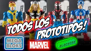 Marvel Mega Bloks Todos los Proptotipos ★ #marvel #megabloks #megaconstrux #prototipo