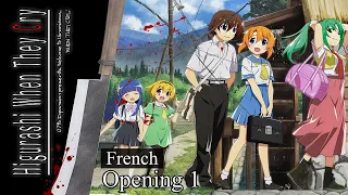 Higurashi - OP1 -  "Higurashi no Naku Koro ni " | French cover |