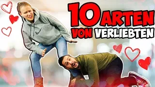 10 Arten von VERLIEBTEN! Extrem, Nur über WhatsApp, Geld-Verliebt...