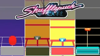 Shufflepuck Cafe -Versions Comparison- #118 #retrogaming #amiga #atarist #msdos #pc98 #x68k #nes