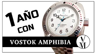 Reseña Vostok Amphibia - Reloj ruso de buceo automático asequible