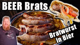 Beer Brats - Bratwurst in Bier. BBQ & Grillen für jedermann