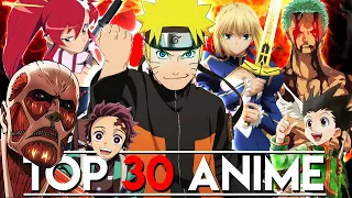 RAAFEYS TOP 30 ANIME