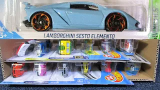 2020 J Lamborghini Sesto Elemento Returns in USA Hot Wheels Case Unboxing Video By RaceGrooves