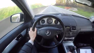 Mercedes-Benz C220 CDI W204 (2007) - POV Drive