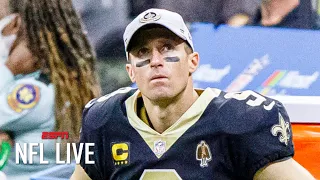 Drew Brees has fractured ribs and a collapsed lung - source | NFL Live