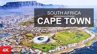 Cape Town, South Africa – Aerial Drone Video [4K]
