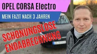 Opel Corsa Elektro 🚘 Viele Probleme, aber auch Fahrspaß! Schonungsloses Fazit nach 3 Jahren