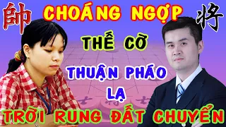 TRỜI RUNG ĐẤT CHUYỂN! NGÔ LAN HƯƠNG Chơi THUẬN PHÁO LẠ Đấu VƯƠNG THIÊN NHẤT