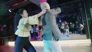 지윤 살사 소셜 댄스 강남 라틴 Jiyun Salsa Social Dance at Latin in Seoul Korea 20240216