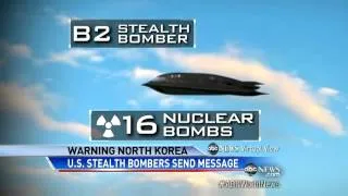 US Flexes Muscles: Stealth Bombers in South Korea