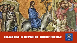 СВ.МЕССА В ВЕРБНОЕ ВОСКРЕСЕНЬЕ 02 04 2023