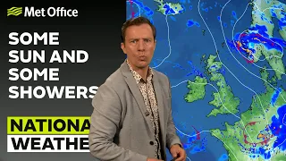 25/07/23 – Staying dry for some – Afternoon Weather Forecast UK – Met Office Weather