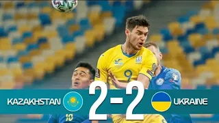 КАЗАХСТАН 2-2 УКРАИНА ОБЗОР ИГРЫ/АСТАНА АРЕНА