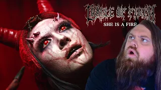 Hauntingly Epic! CRADLE OF FILTH - She Is A Fire (REACTION)
