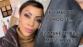 (IF) I Lost My Makeup Bag! 12 Things I'd Replace ASAP | Collab w/Makeup Just For Fun!
